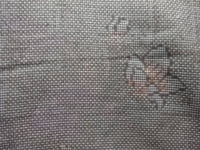 JAPANESE KIMONO / ANTIQUE KIMONO / SILK / DORO OSHIMA TSUMUGI (7 maruki) / WOVEN FLOWER